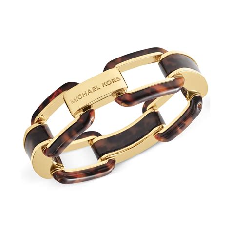 gold link bracelet michael kors|Michael Kors gold bracelet sale.